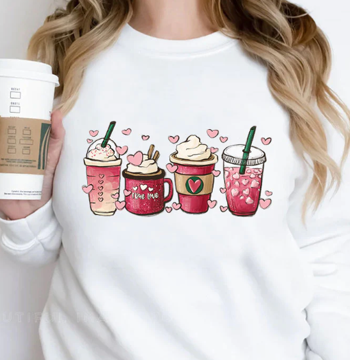 Drinks Beverages Starby / Love / Amor CrewNeck Sweater or Tshirt